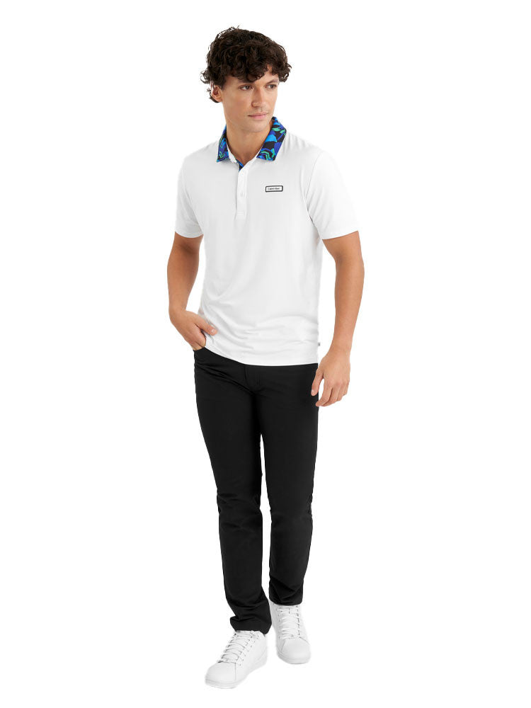 Calvin Klein Seabury Polo - White