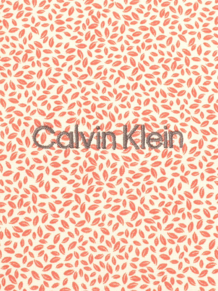 Calvin Klein Watkins Printed Polo - Dusty Red