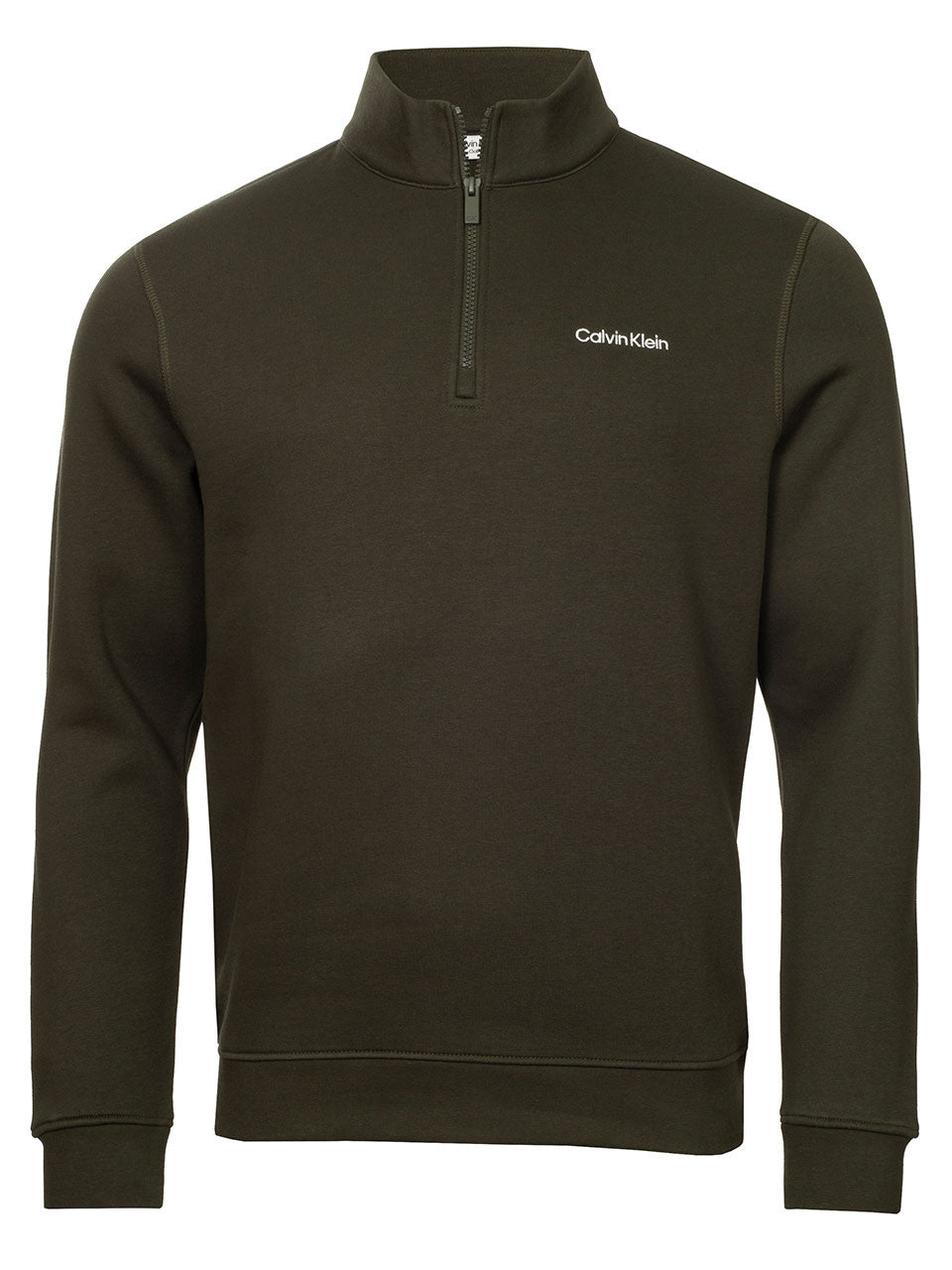 Calvin Klein West Lake Half Zip Layering - Hunter Green