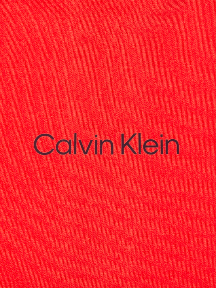 Calvin Klein Womens Brooke Short Sleeve Polo - Coral Red