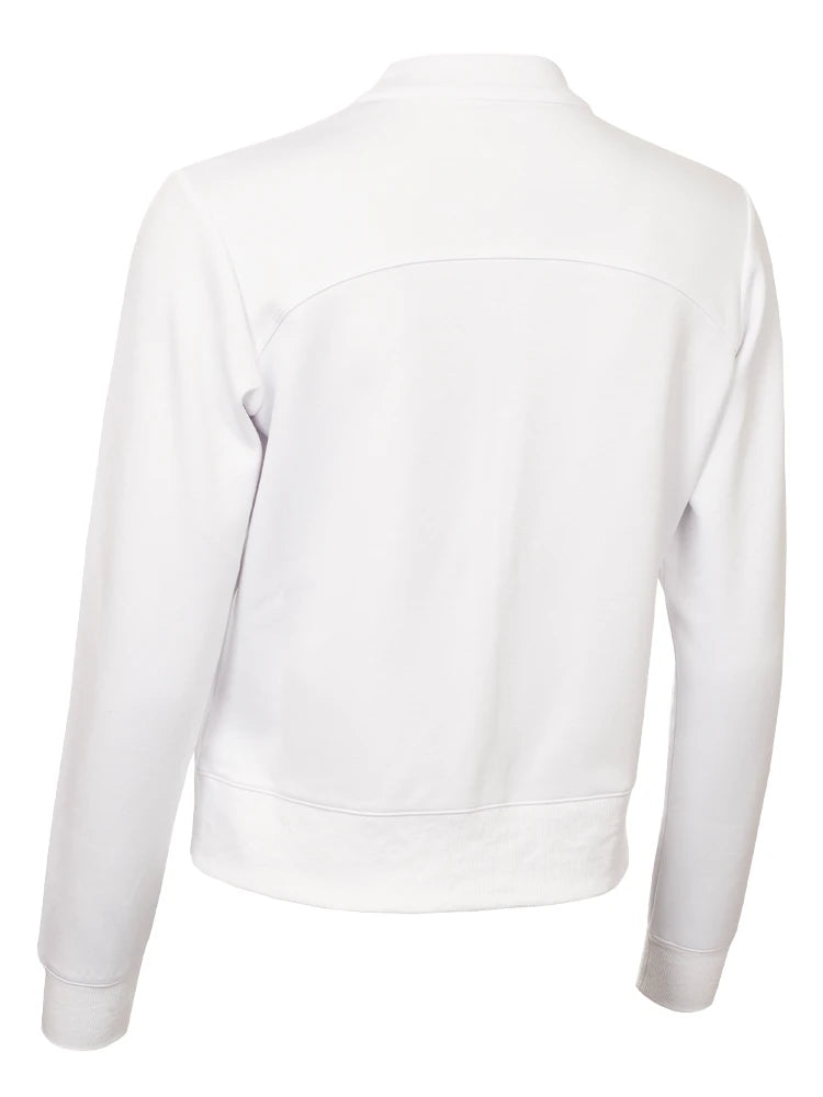 Calvin Klein Womens Freya Full Zip - White