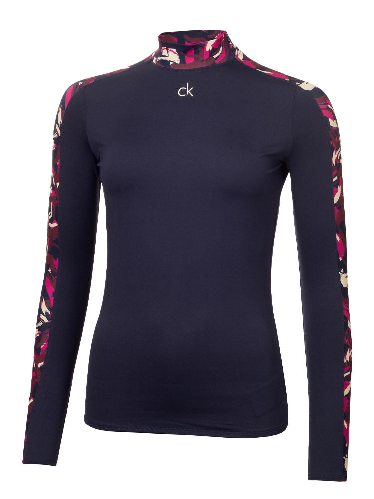 Calvin Klein Womens Halsey Baselayer - Navy
