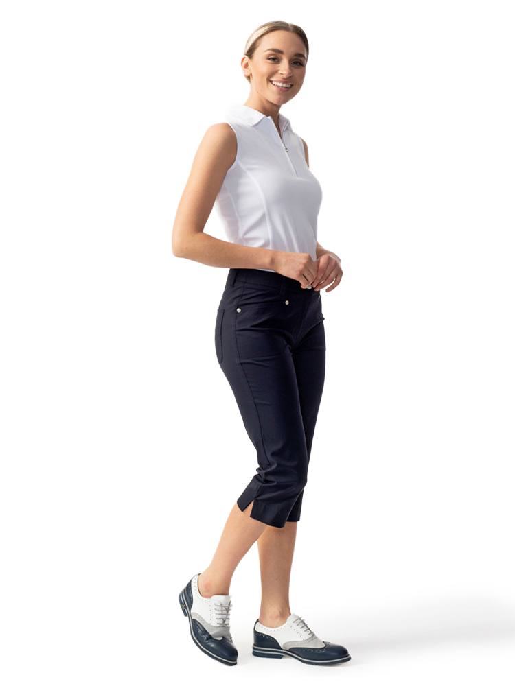 Daily Sports Womens Lyric Capri (74cm) - Navy