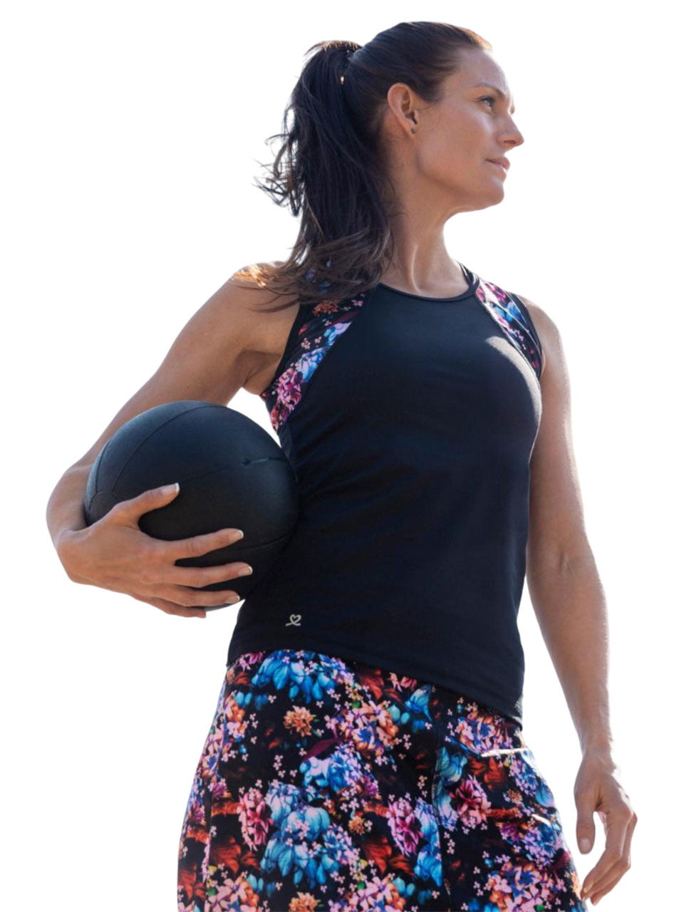 Daily Sports Women's Upbeat Tank - Black