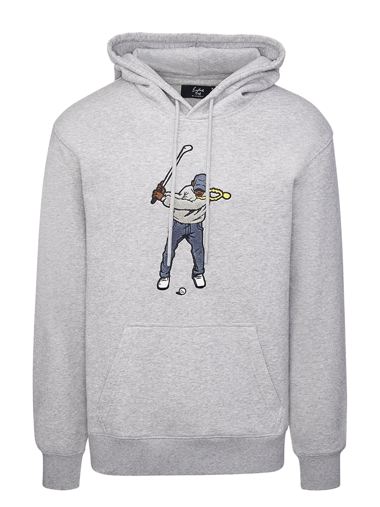 Eastside Golf Swingman Logo Hoodie - Heather Grey