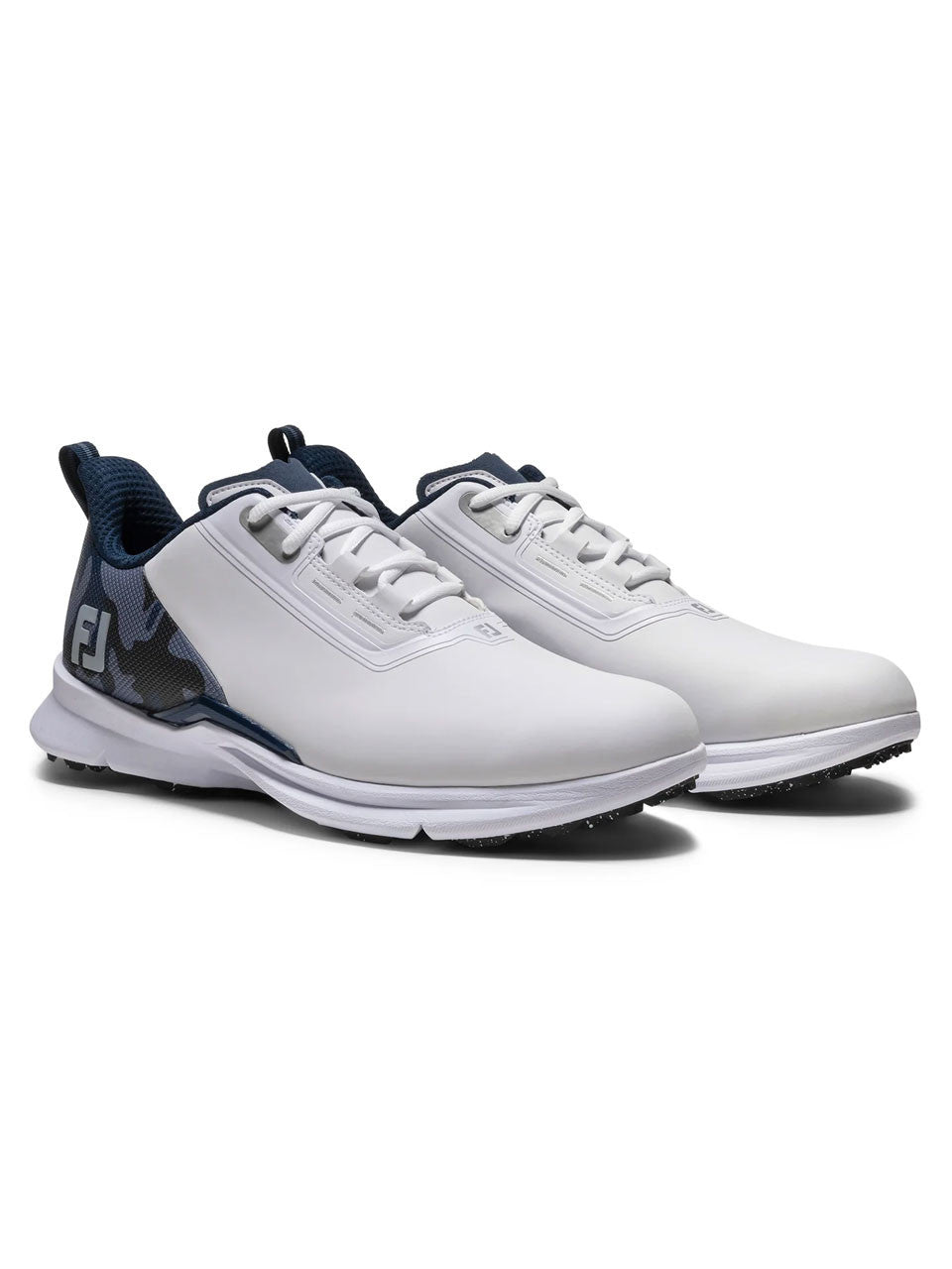 FootJoy Fuel Golf Shoes - White/Navy/Silver