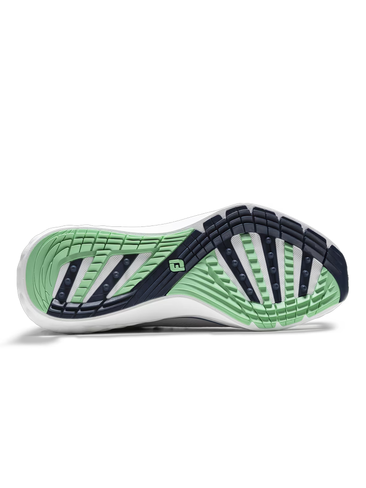 FootJoy Quantum Textile Golf Shoes - White/Navy