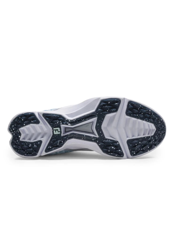 FootJoy Women's Fuel Golf Shoes - White/Blue/Grey