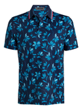 G/FORE Iris Tech Stretch Jersey Polo - Twilight