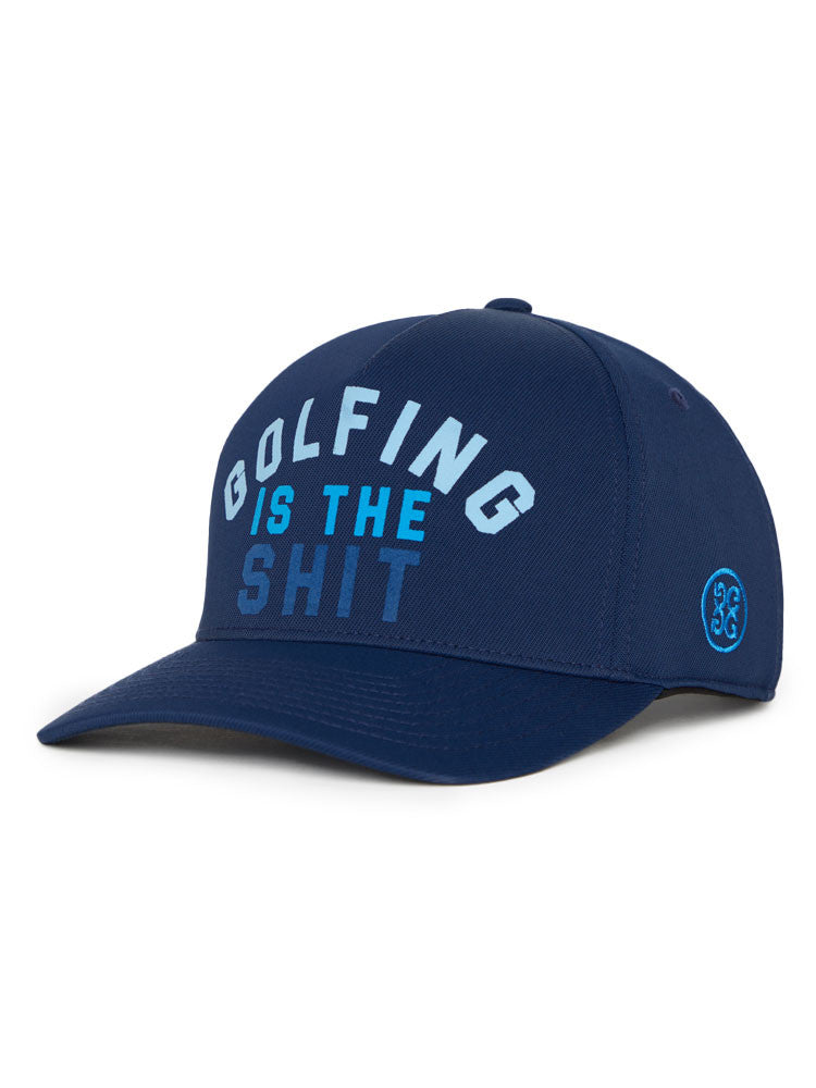 G/FORE Golfing Is The Sh*t Twill Snapback Cap
