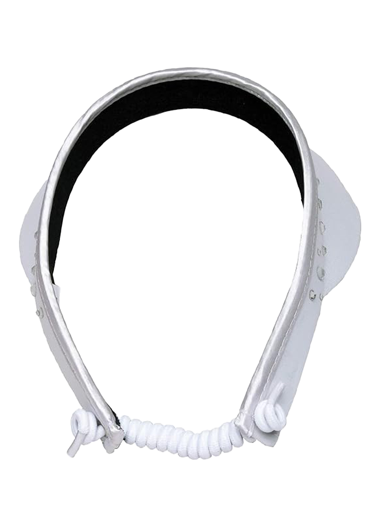Glove It Women's Visor - White Clear Dot