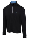Greg Norman 1/4 Zip Pullover - Black