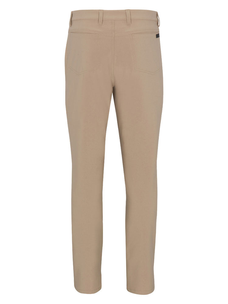 Greg Norman 4-Way Stretch 5-Pocket Tech Pant - Bamboo