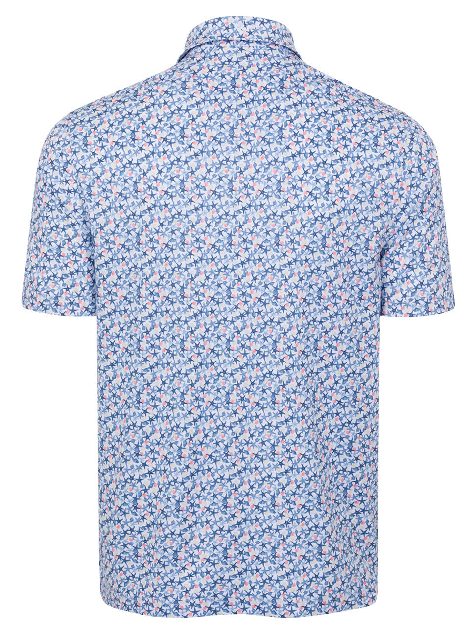 Greg Norman ML75 Starfish Printed Polo - White