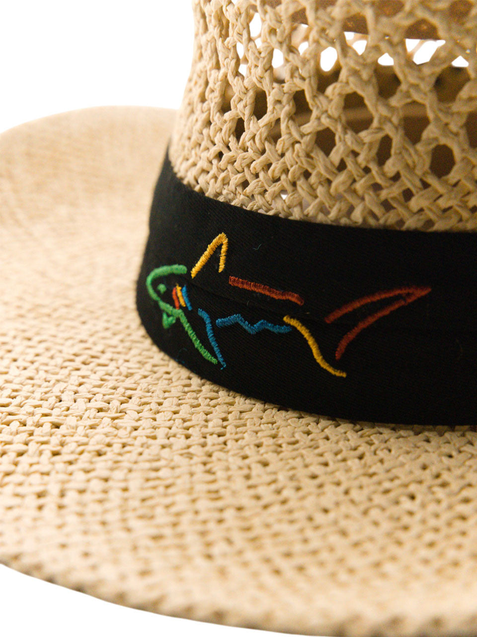 Greg Norman Signature Straw Hat - Natural