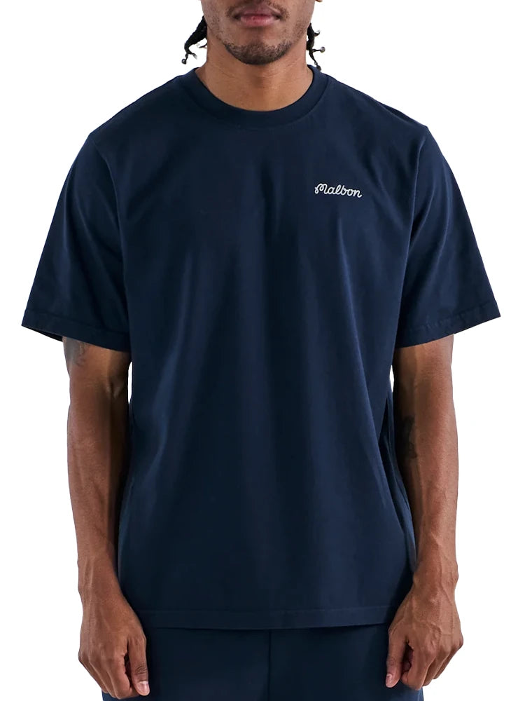 Malbon Bermuda Baldwin Tee - Navy