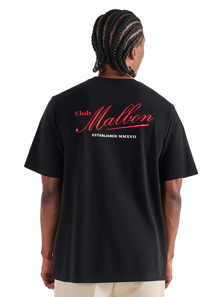 Malbon Bermuda Members Tee - Black