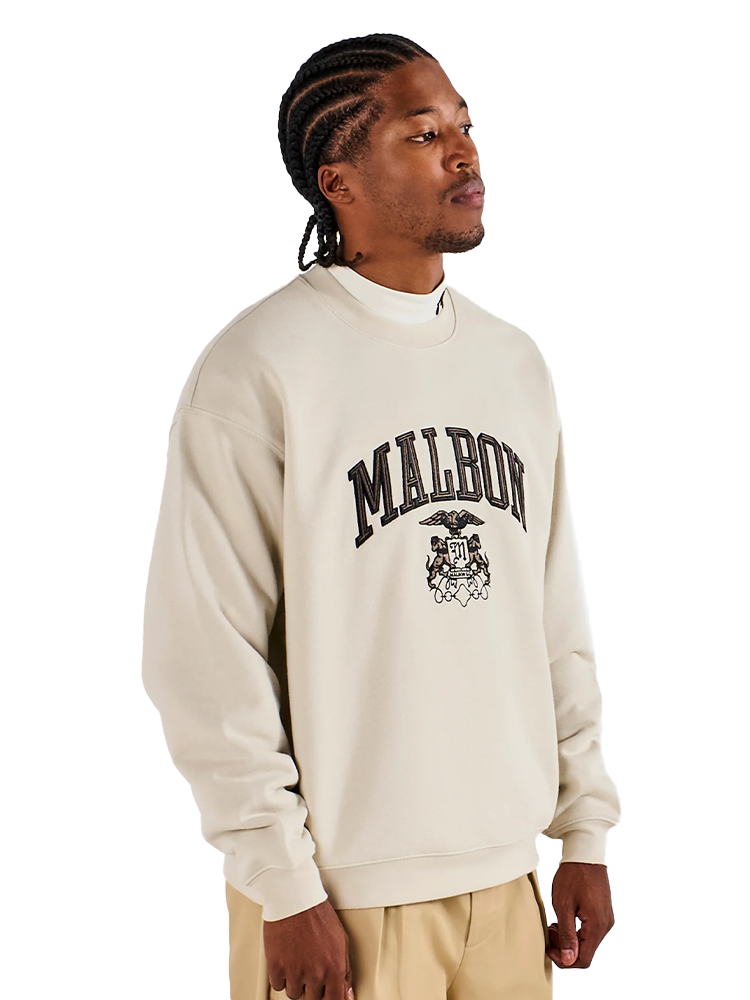 Malbon Cadet Oxford Sweatshirt - Ivory