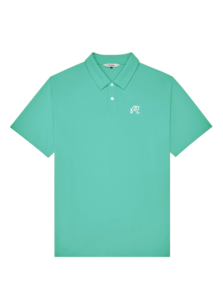 Malbon Fairway Polo - Marine Green