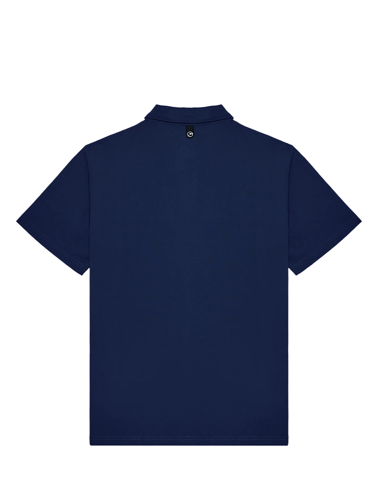 Malbon Fairway Polo - Navy