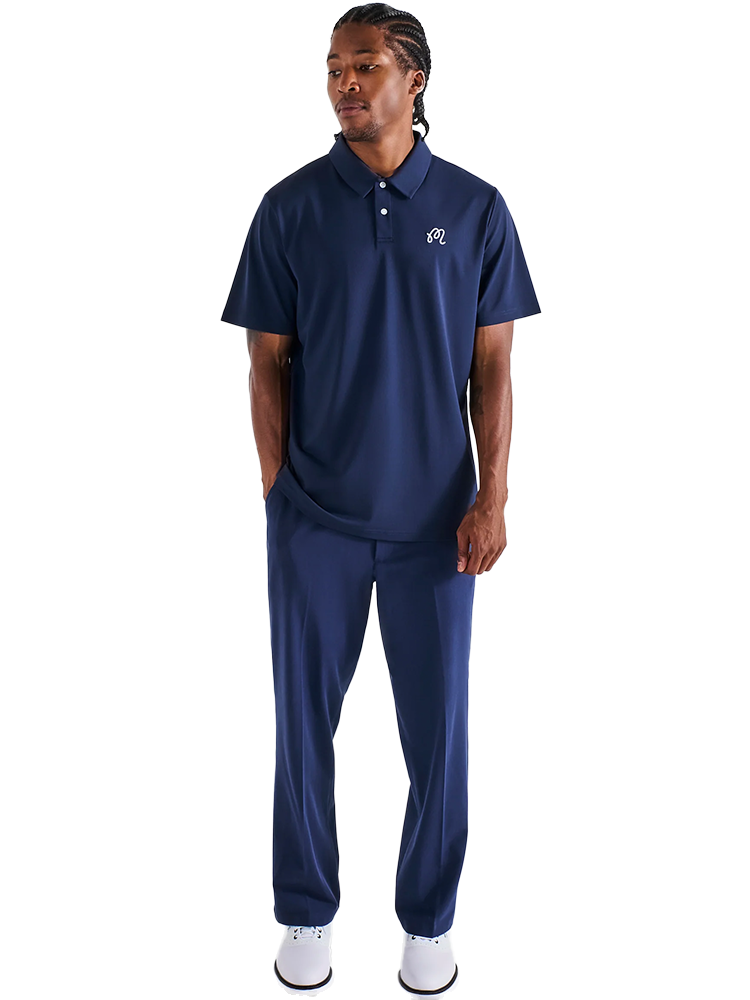 Malbon Fairway Polo - Navy