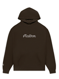 Malbon Fesque Hoodie Polo - Brown