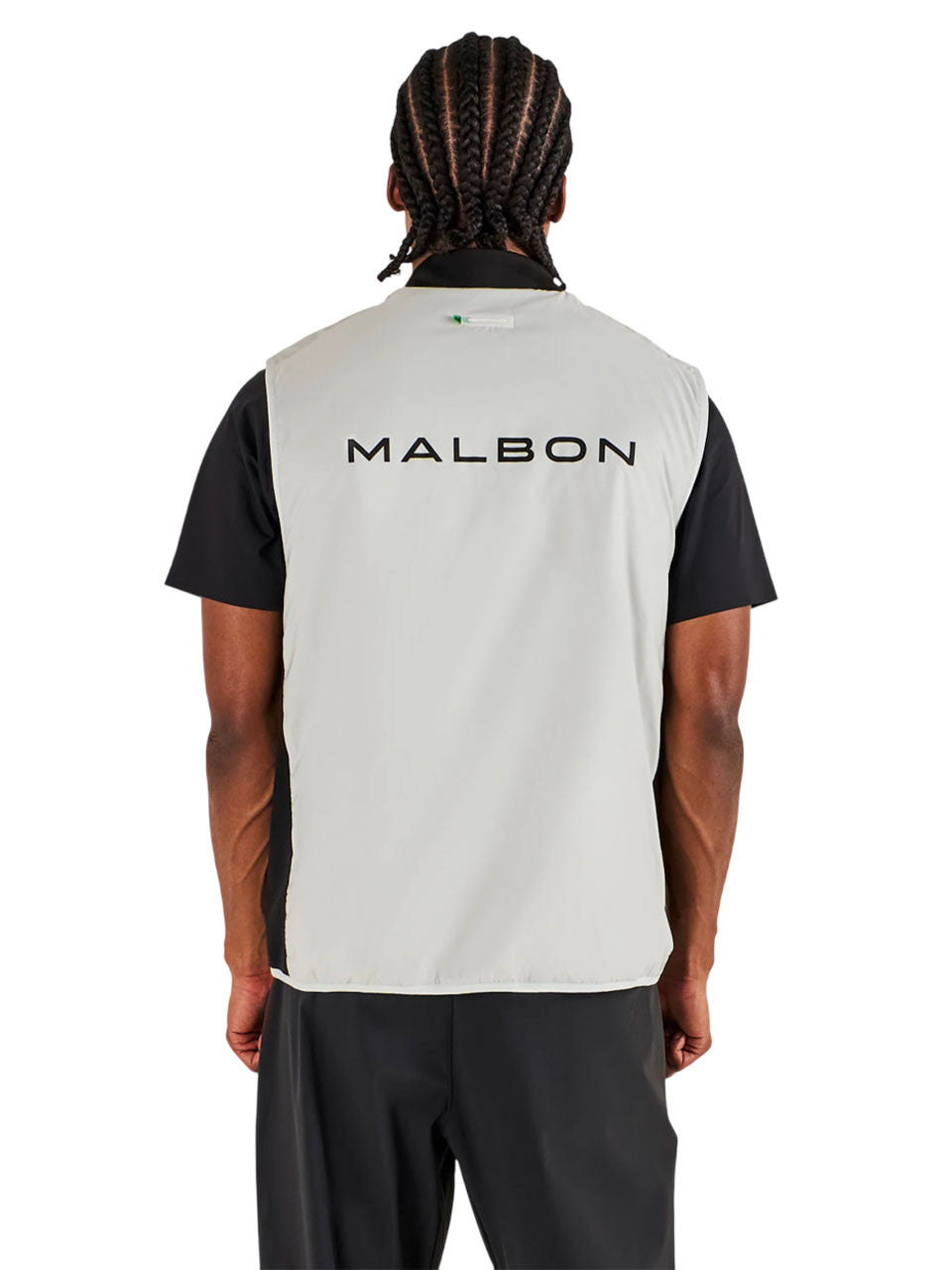 Malbon Performance Vest - Silver