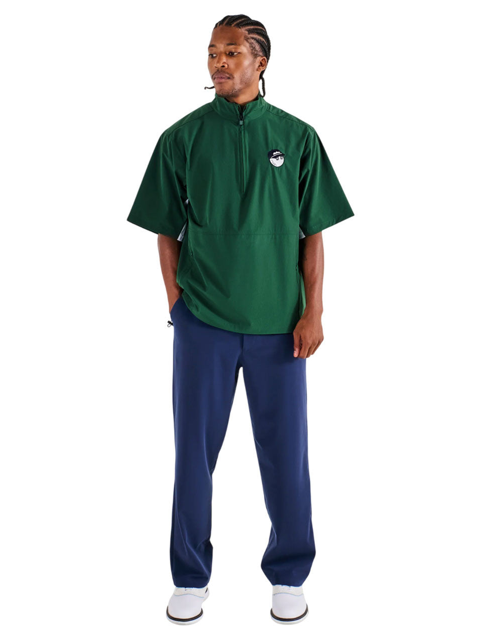 Malbon Pine Windshirt - Forest