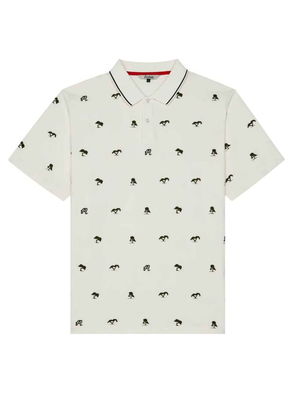 Malbon Torrey Pines Polo - Egret