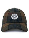 Malbon Waxed Cotton Strapback Cap