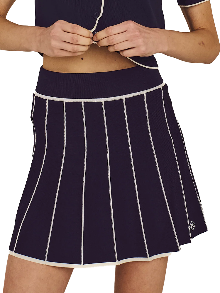 Malbon Womens Aurora Skort - Midnight