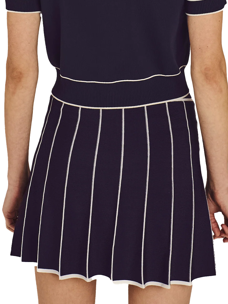 Malbon Womens Aurora Skort - Midnight