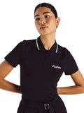 Malbon Womens Paloma Polo - Black