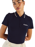 Malbon Womens Paloma Polo - Navy