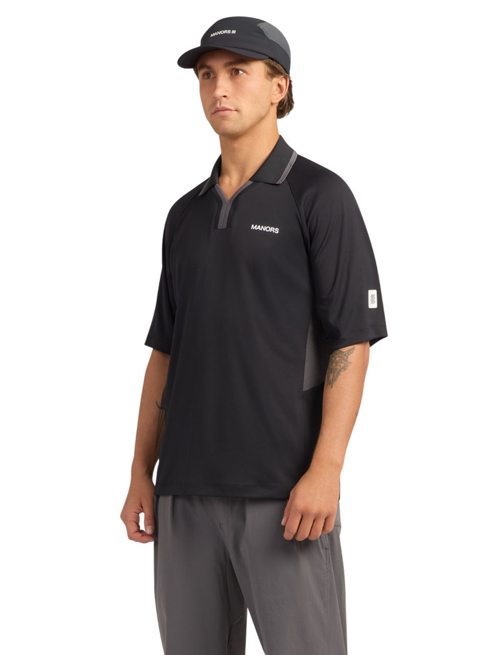 Manors Golf Club Polo - Black