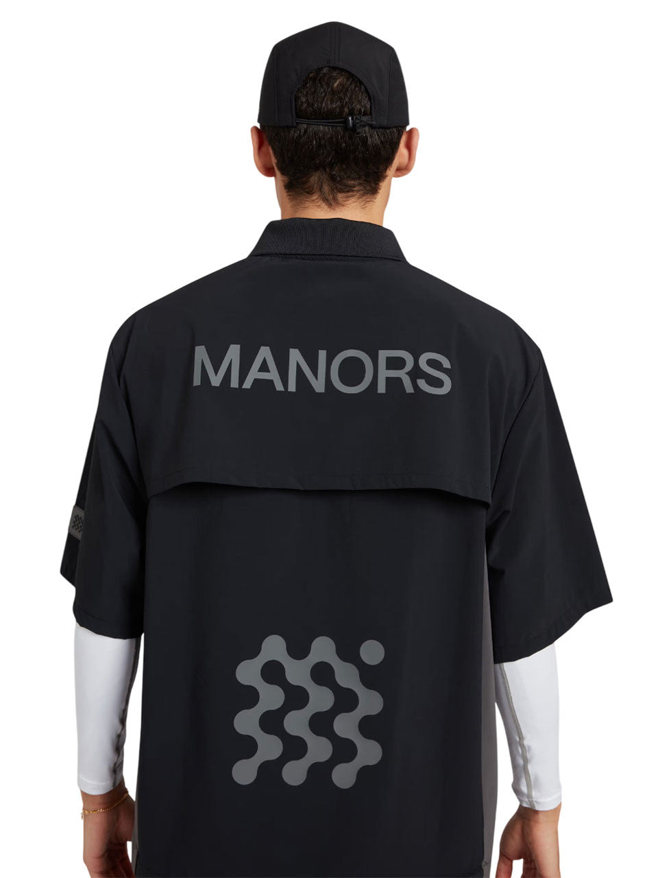 Manors Golf Shooter Shirt - Black