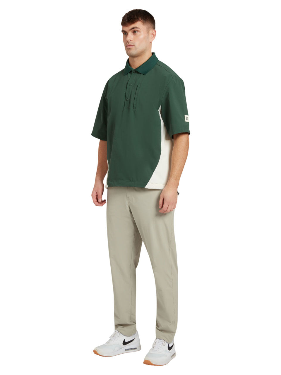 Manors Golf Shooter Shirt - Pine Green