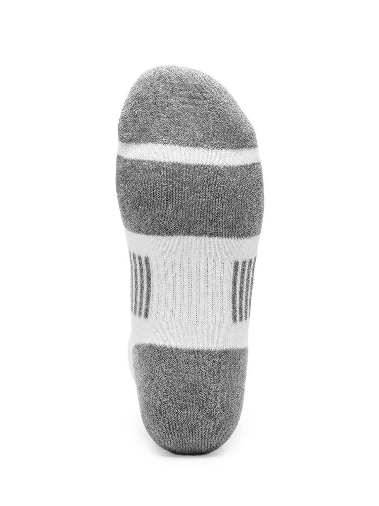 Meikan 3 Pack Women's Low Cut Coolmax Technical Sports Socks - White/Pink