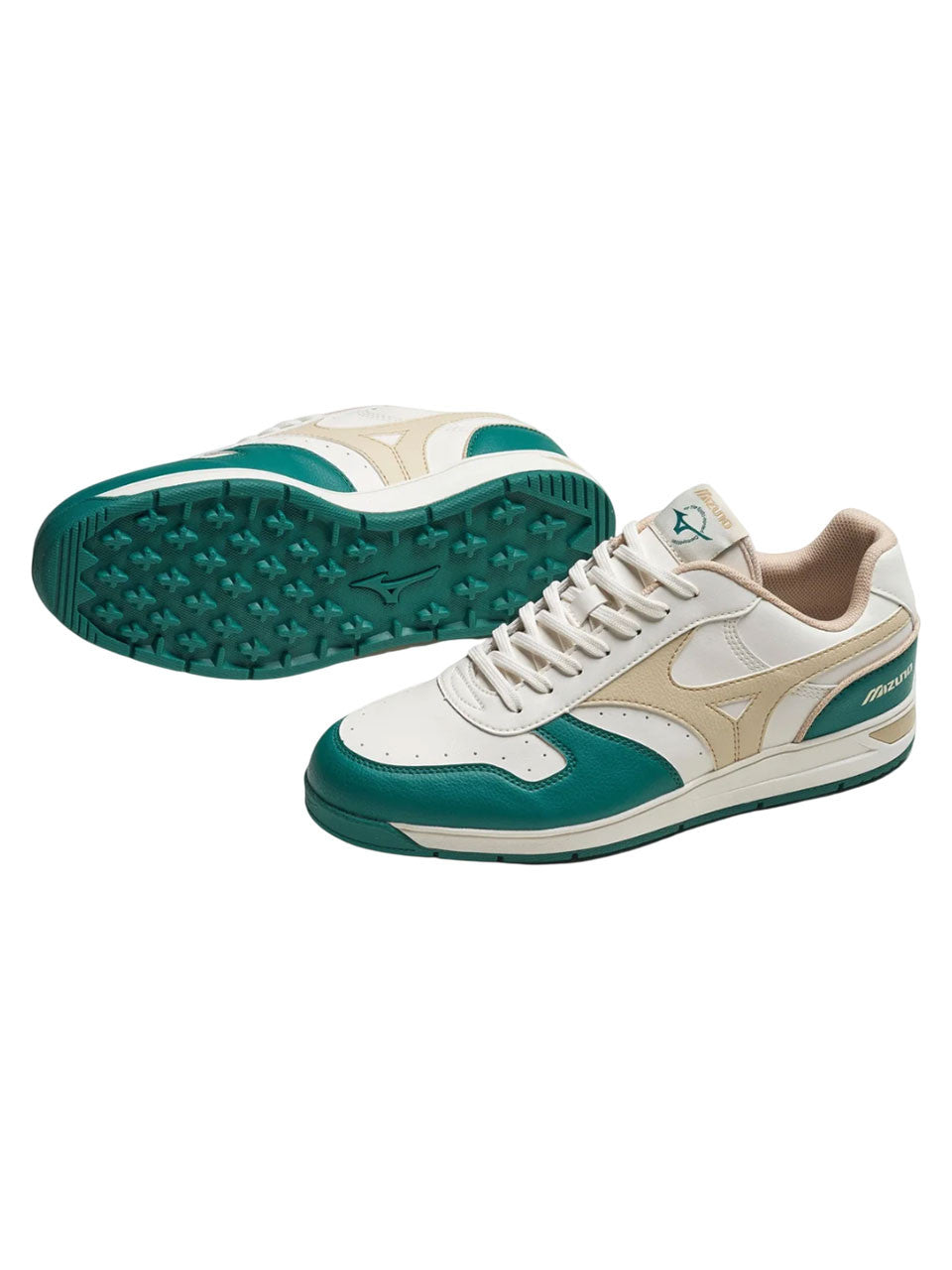 Mizuno City Wind GS Spikeless Golf Shoes - Alpine Green
