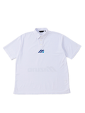 Mizuno Monogram M Short Sleeve Polo Shirt - White