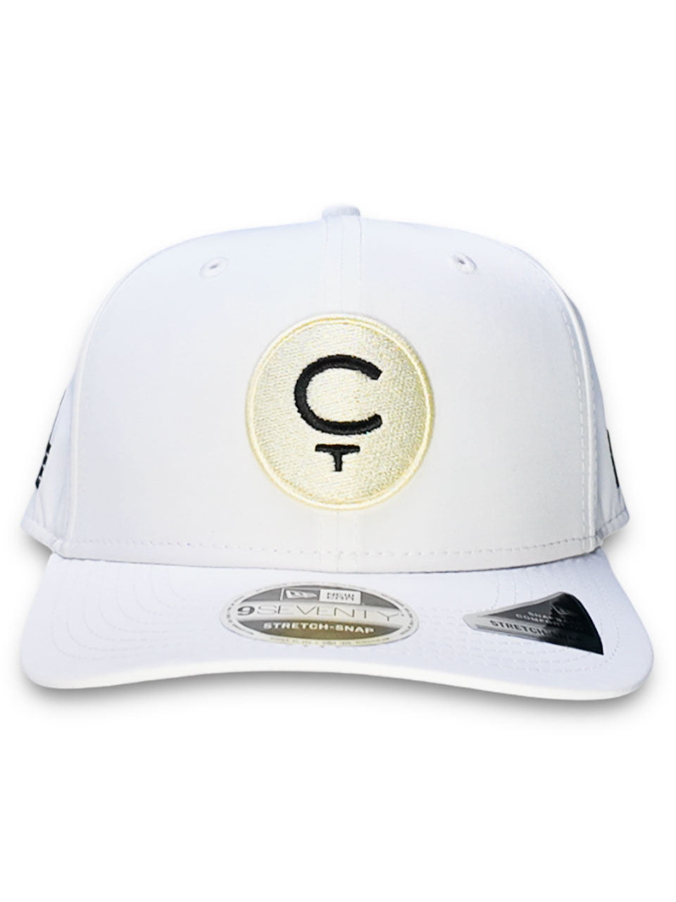 New Era LIV Golf Cleeks GC 9Seventy Stretch Snapback Cap - White
