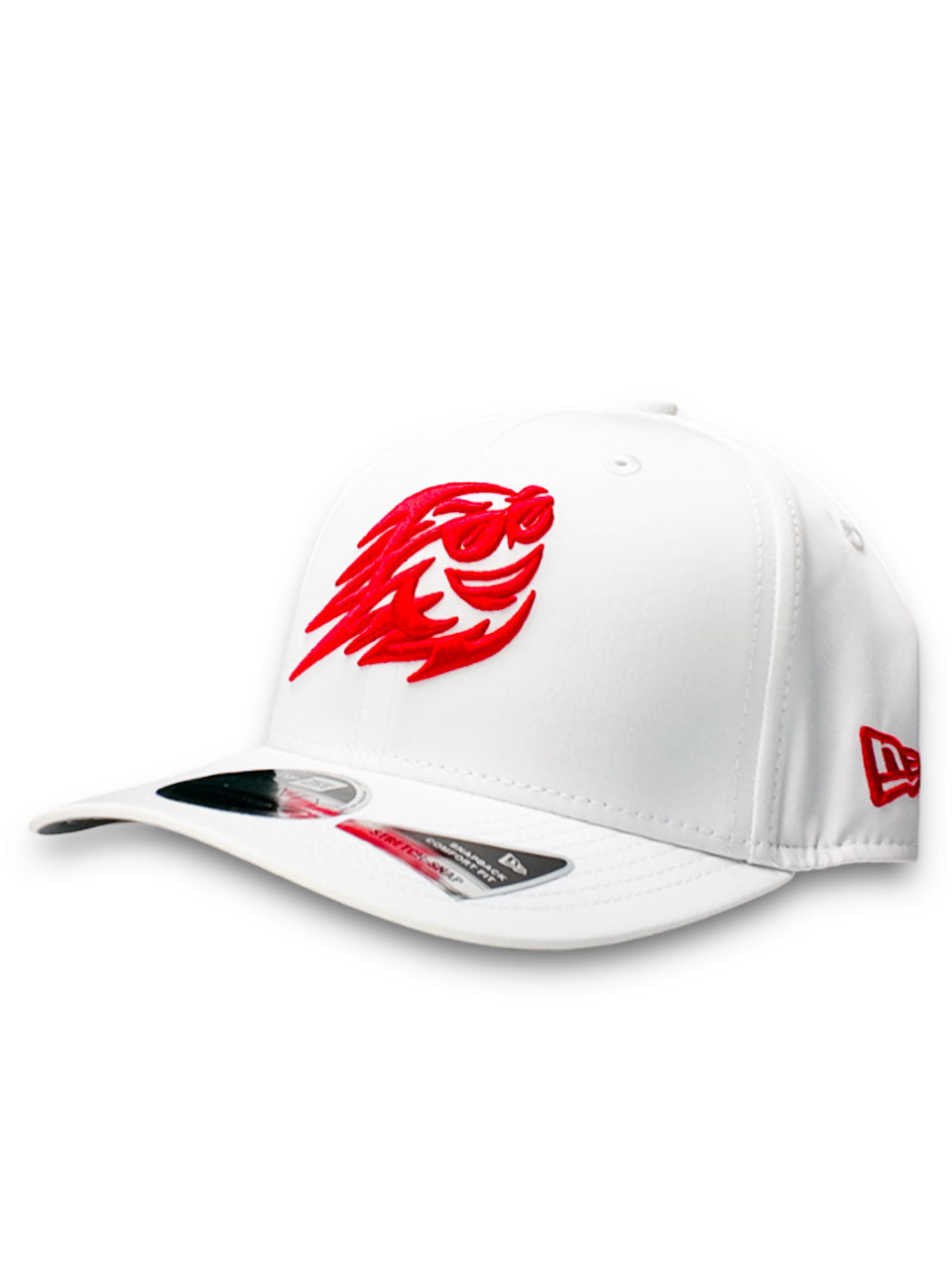 New Era LIV Golf Fireballs GC 9Seventy Stretch Snapback Cap - White