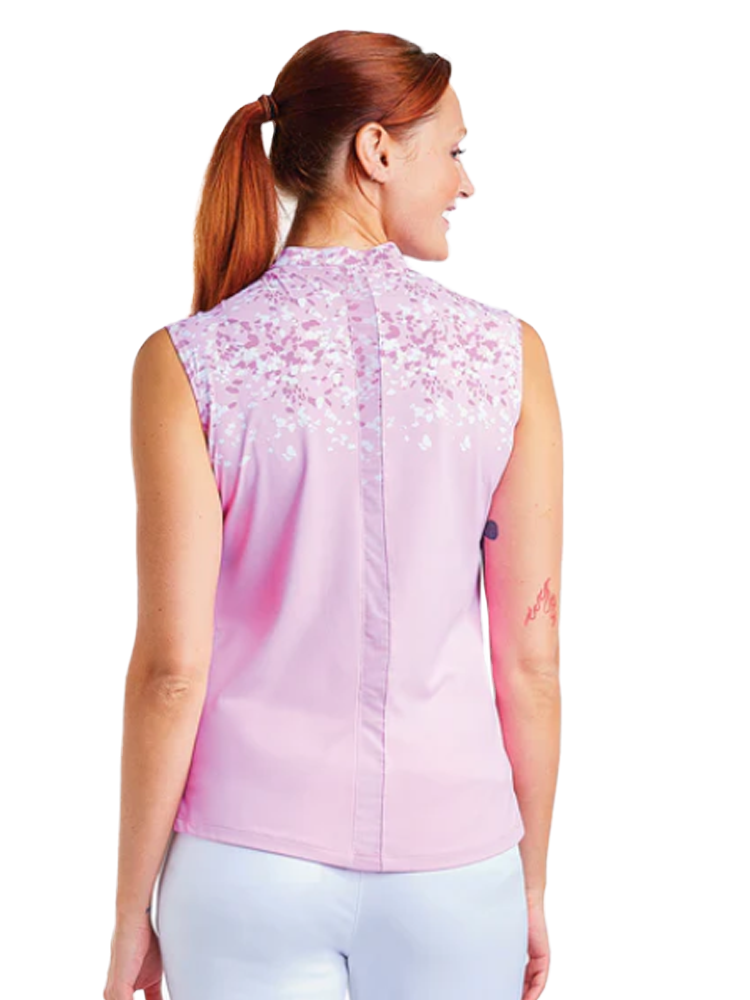 Nivo Women's Linnea Sleeveless Mock - Bubble Gum