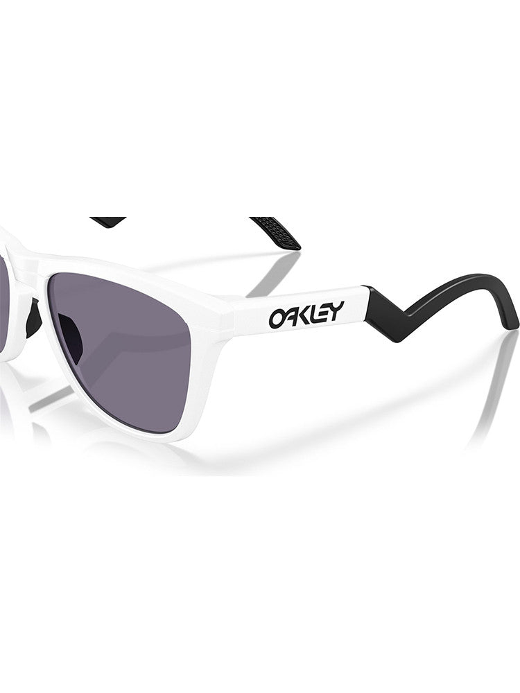 Oakley Frogskins Hybrid Sunglasses - Matte White w/ Prizm Grey
