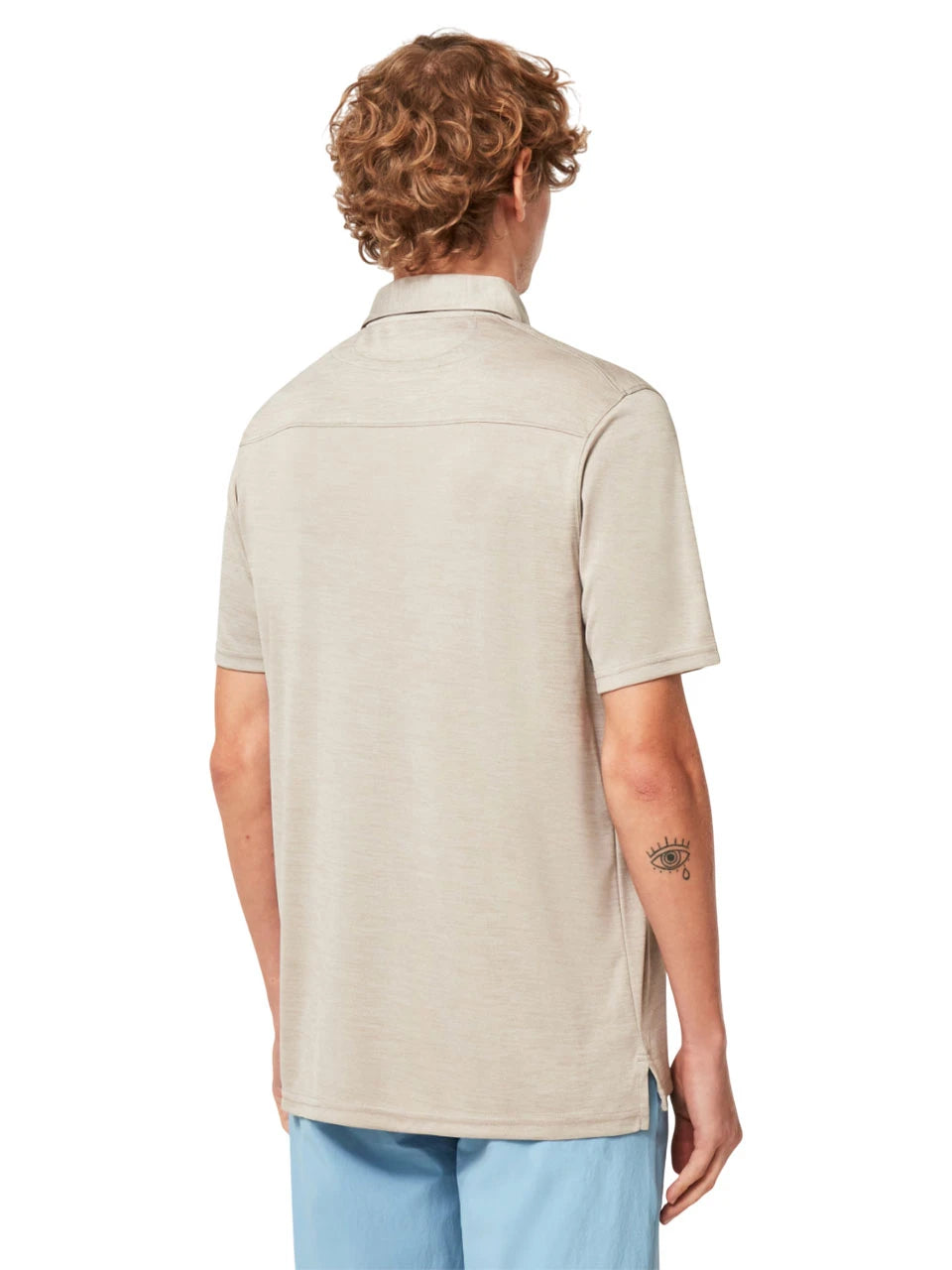 Oakley Aero Hydrolix Polo - Arctic White Heather