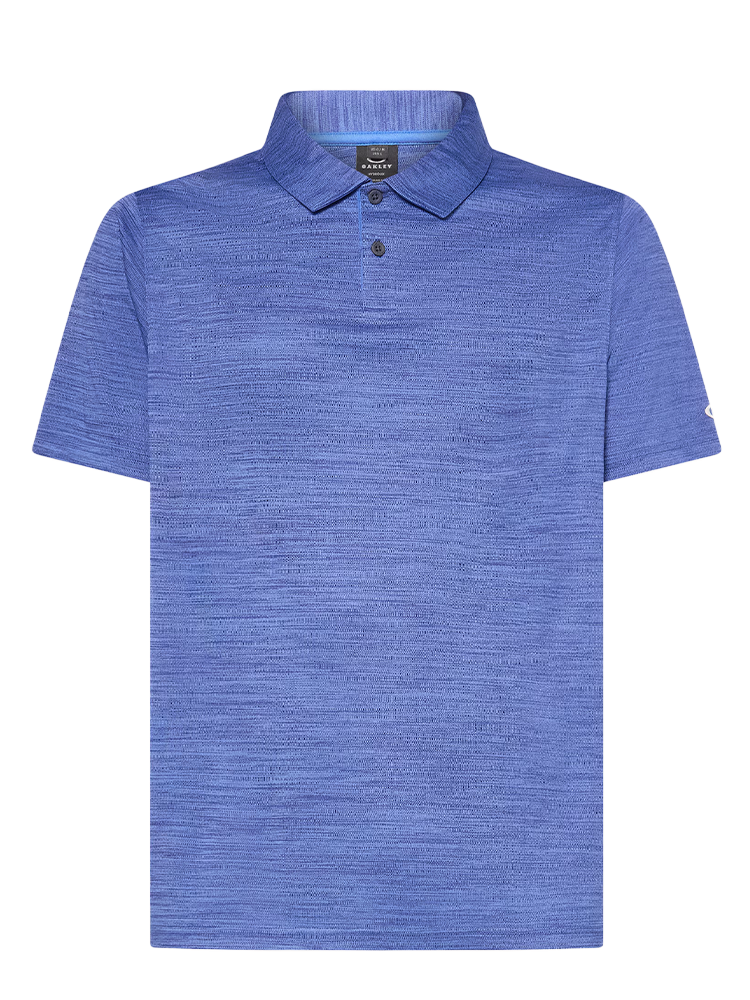 Oakley Aero Hydrolix Polo - Crystal/Blue Heather