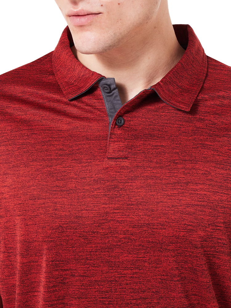 Oakley Aero Hydrolix Polo - Grenache Heather