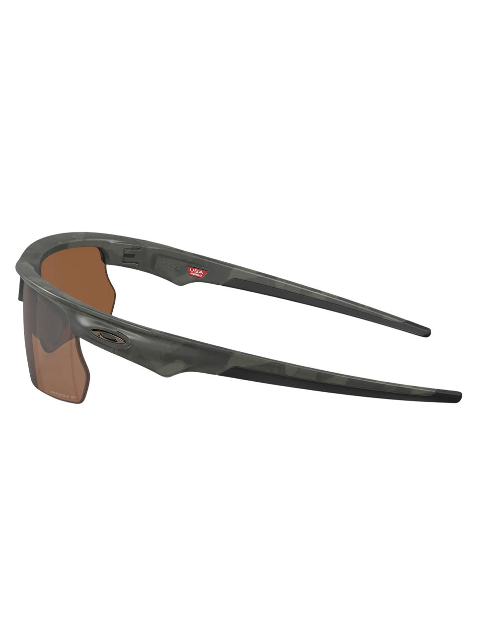 Oakley Bisphaera Sunglasses - Matte Olive Shadw Camo w/ Prizm Tungsten Polarised