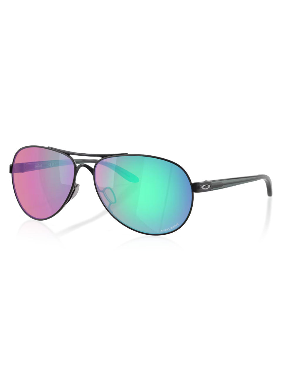 Oakley Feedback Sunglasses - Satin Black w/ Prizm Golf