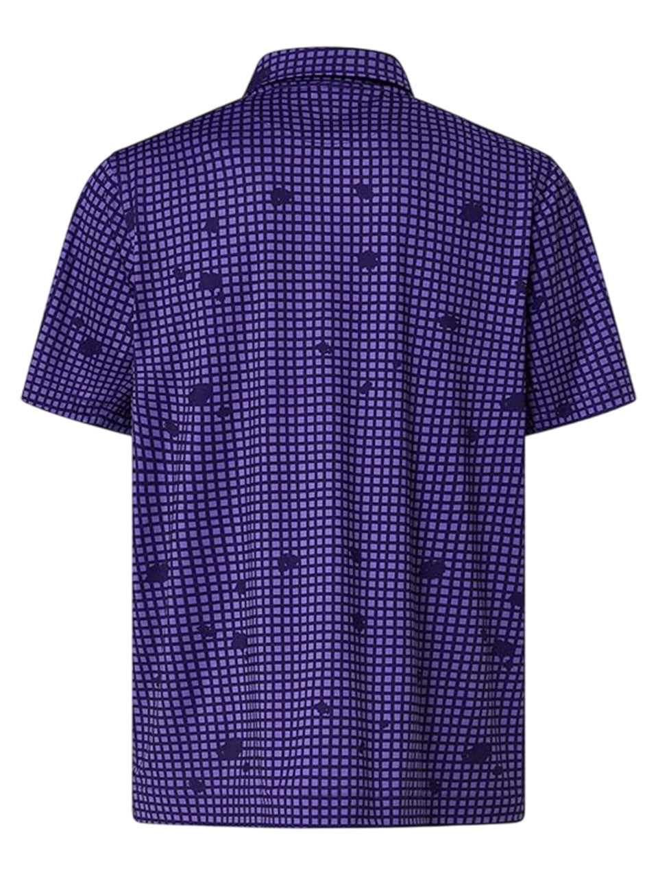 Oakley Grid Camo Polo - Grid Print Violet